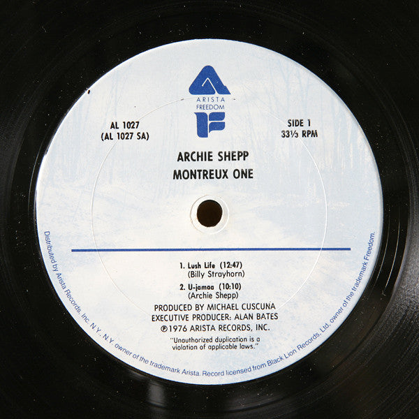 Archie Shepp - Montreux One (LP, Album)