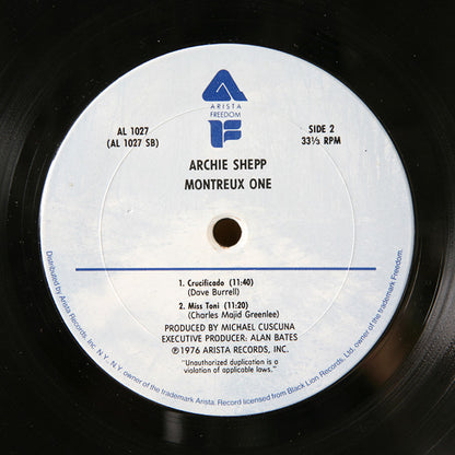 Archie Shepp - Montreux One (LP, Album)
