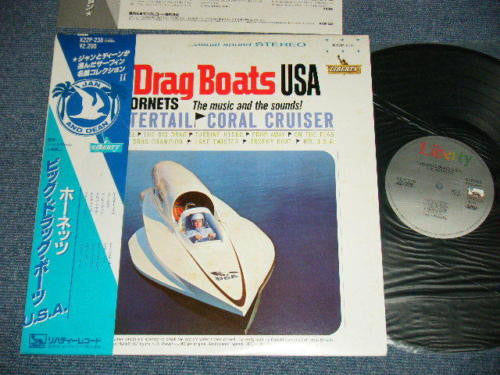 The Hornets (2) : Big Drag Boats U.S.A. (LP, Album, RE)