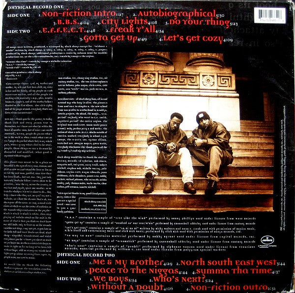 Black Sheep - Non-Fiction (2xLP, Album)