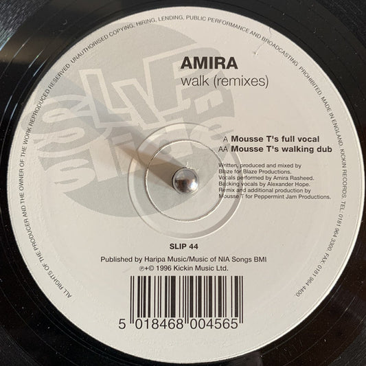 Amira - Walk (Remixes) (12")