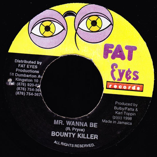 Bounty Killer - Mr. Wanna Be (7")