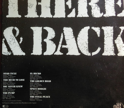 Jeff Beck : There & Back (LP, Album)