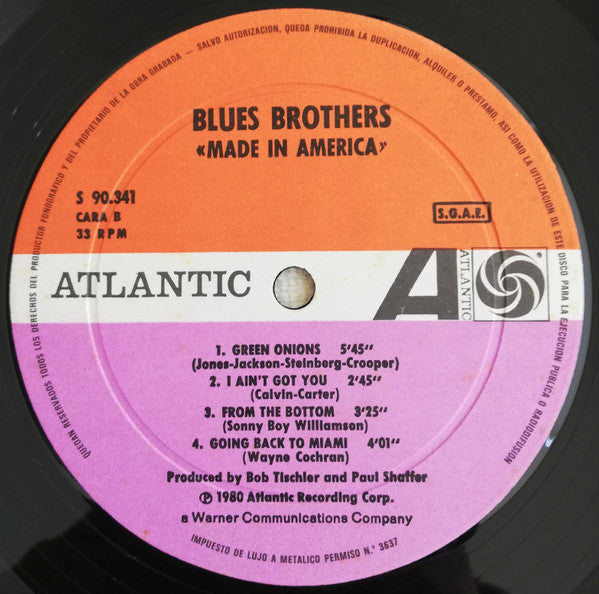The Blues Brothers : Made In America (LP, Album)