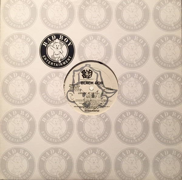 Black Rob - Lookin' At Us / Thug Story (12", Promo)