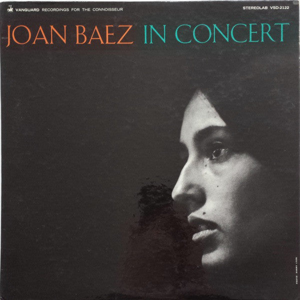 Joan Baez - In Concert (LP, Album, Roc)