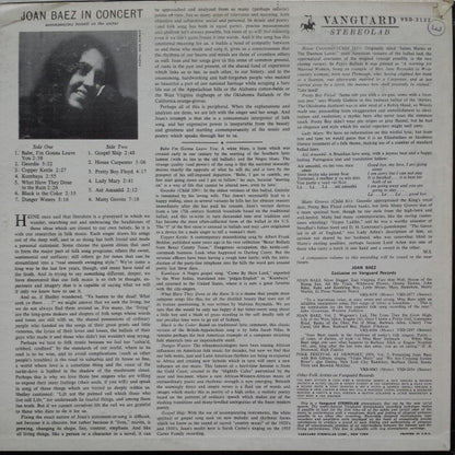 Joan Baez - In Concert (LP, Album, Roc)
