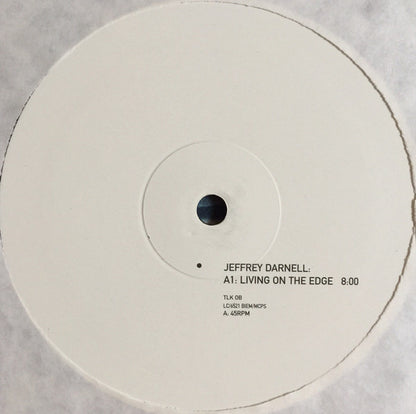 Jeffrey Darnell : Living On The Edge (12", S/Sided, Promo)