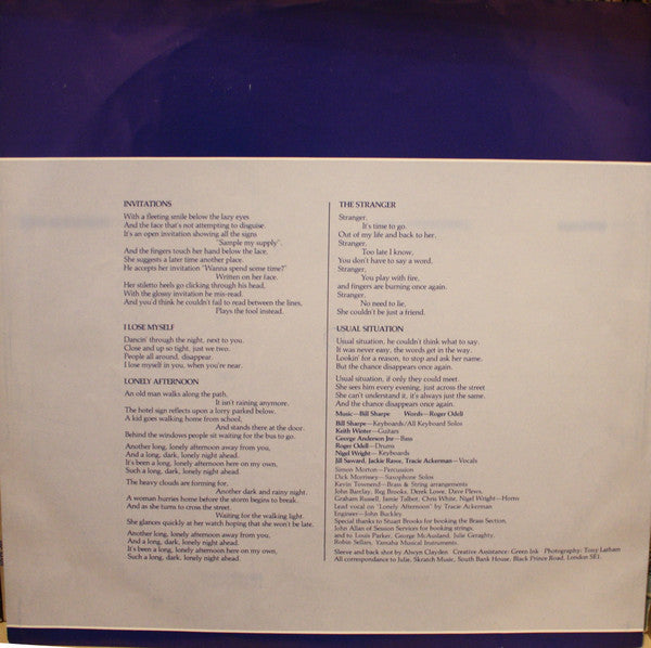 Shakatak : Invitations (LP, Album)