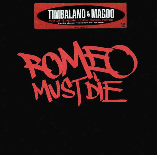 Timbaland & Magoo : We At It Again (New Video Remix) (12", Single, Promo)