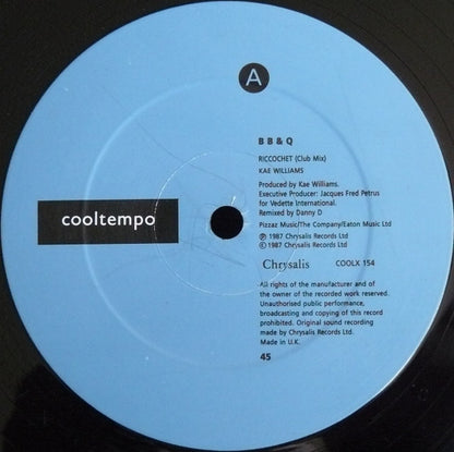 B B & Q* - The B.B. & Q. E.P. Riccochet (Club Mix) / Dreamer / Genie (12", EP)