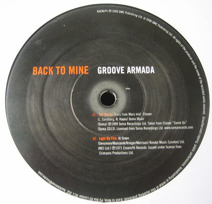 Groove Armada : Back To Mine (3xLP, Comp)