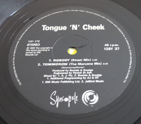 Tongue N Cheek - Nobody (12")
