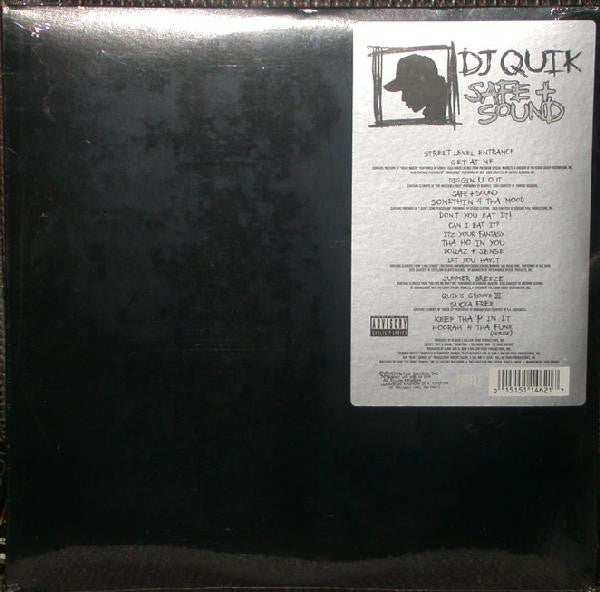 DJ Quik - Safe + Sound (2xLP, Album)