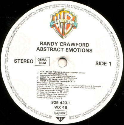 Randy Crawford - Abstract Emotions (LP, Album)