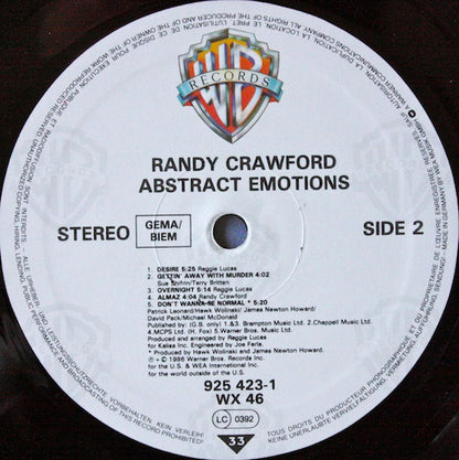 Randy Crawford - Abstract Emotions (LP, Album)