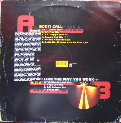 Blackstreet - Booti Call / I Like The Way You Work (12")