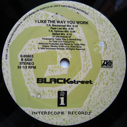 Blackstreet - Booti Call / I Like The Way You Work (12")