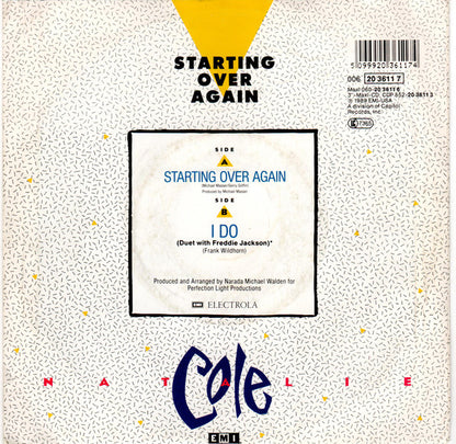 Natalie Cole : Starting Over Again  (7", Single)