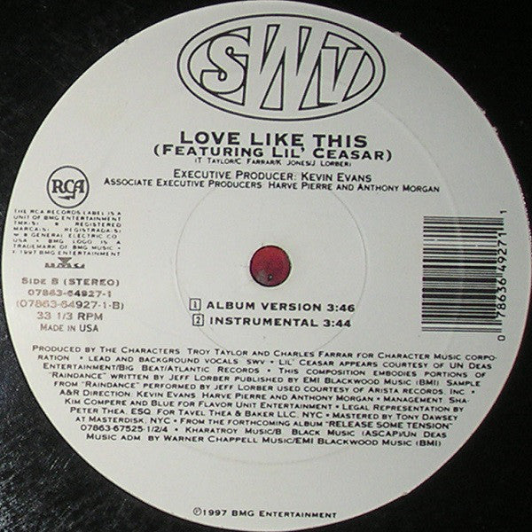 SWV - Someone (12", Single)
