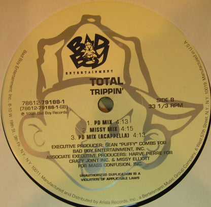 Total : Trippin' (12")