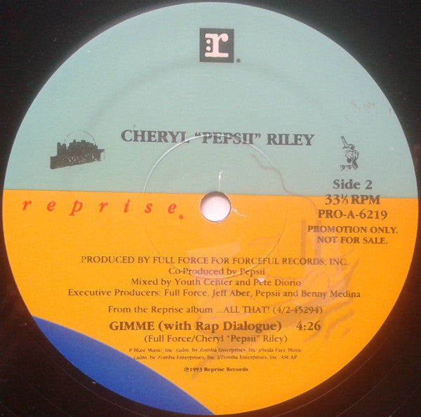 Cheryl Pepsii Riley : Gimme (12", Promo)