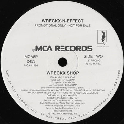 Wrecks-N-Effect : Wreckx Shop (12", Single, Promo)