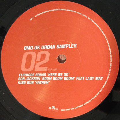 Various - BMG-UK Urban Sampler 02 (12", Smplr)