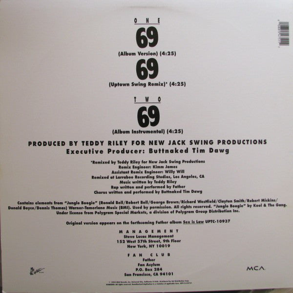 Father MC : 69 (12", Single)