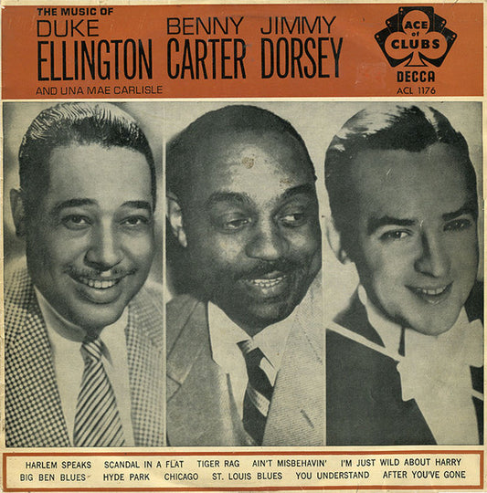 Duke Ellington, Benny Carter, Jimmy Dorsey, Una Mae Carlisle : La Música De (LP, Comp)