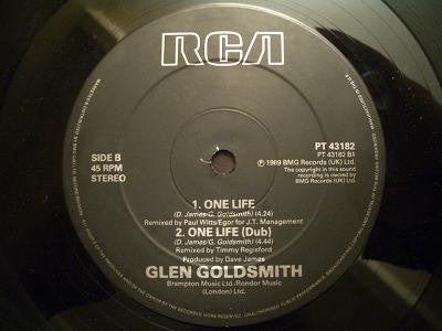 Glen Goldsmith : One Life (12")