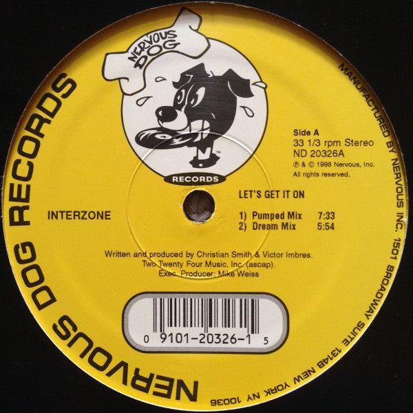 Interzone (7) : Let's Get It On (12")