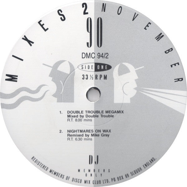 Various - November 90 - Mixes 2 (12", P/Mixed)