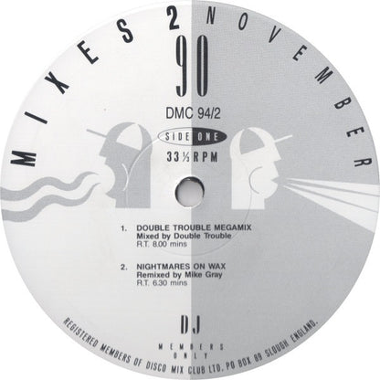 Various - November 90 - Mixes 2 (12", P/Mixed)