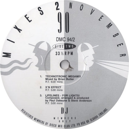 Various - November 90 - Mixes 2 (12", P/Mixed)