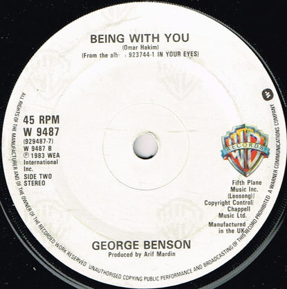 George Benson - In Your Eyes (7", Single)