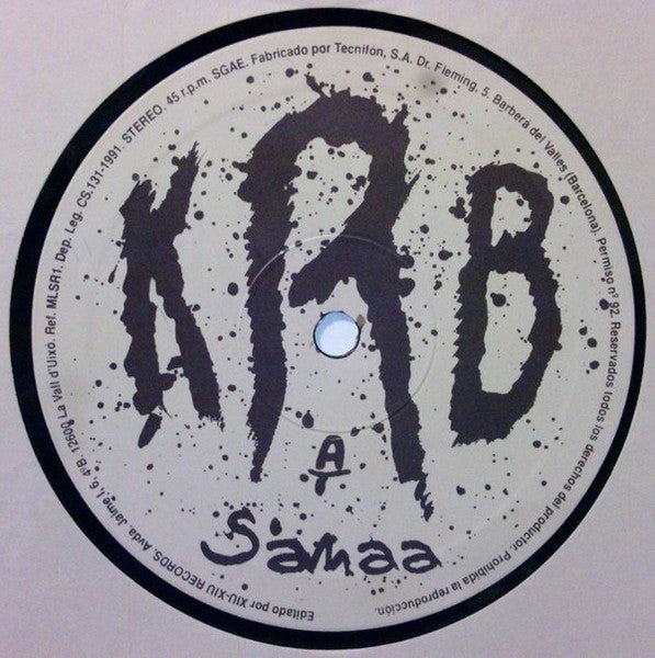 K.R.B. - Sanaa (12", MiniAlbum)