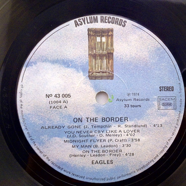 Eagles - On The Border (LP, Album)