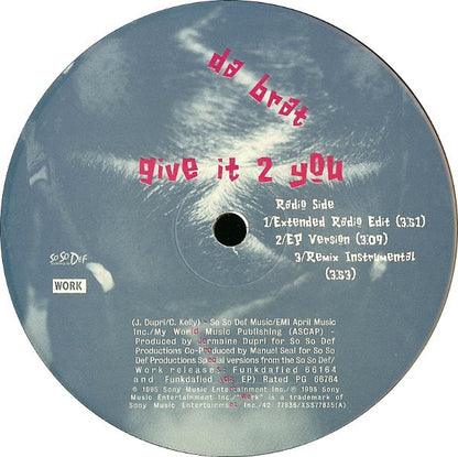Da Brat - Give It 2 You (12")