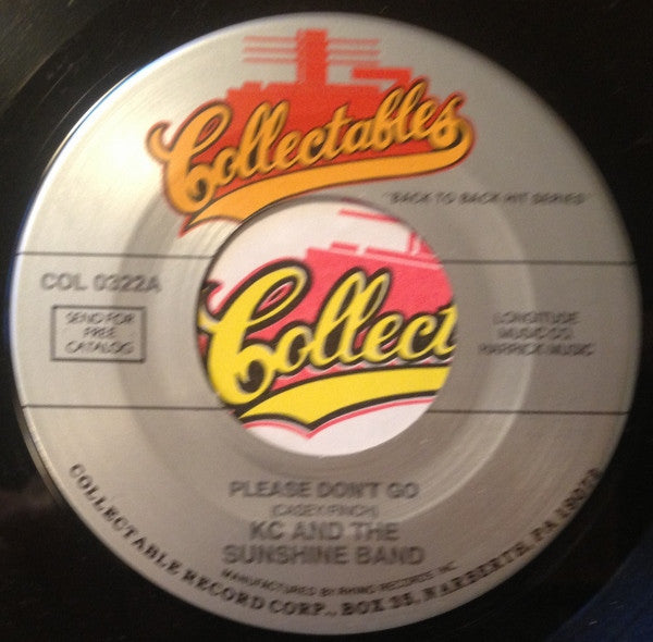 KC & The Sunshine Band : Please Don't Go / Do You Feel Alright (7", RE)