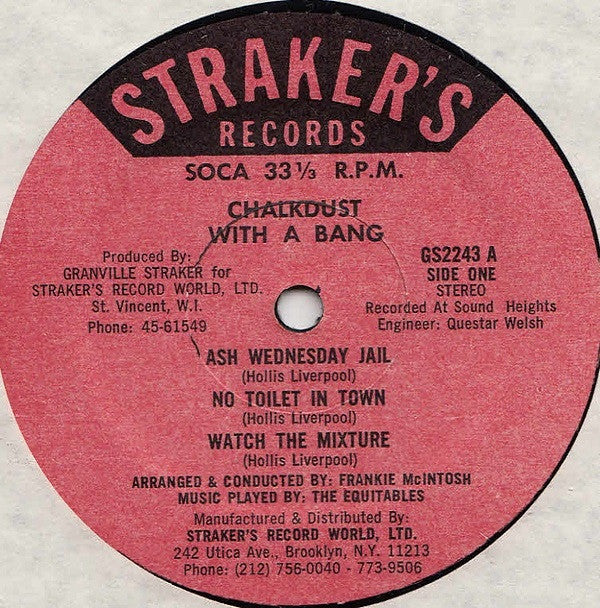 Chalkdust (2) : With A Bang (LP, Album)