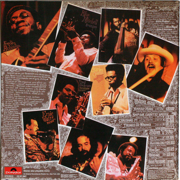 John Mayall - Moving On (LP, Album, RE)