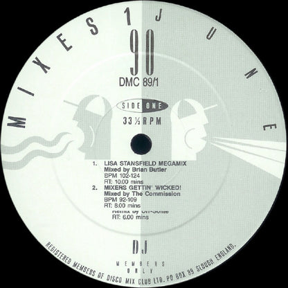 Various - June 90 - Mixes 1 (12", P/Mixed)