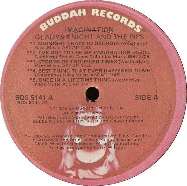 Gladys Knight And The Pips - Imagination (LP, Album, Son)