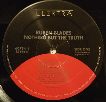 Rubén Blades* : Nothing But The Truth (LP, Album)