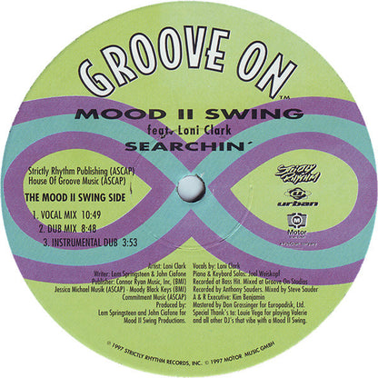 Mood II Swing Feat. Loni Clark : Searchin' (12")