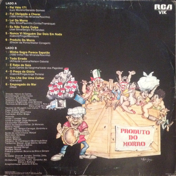 Bezerra Da Silva - Produto Do Morro (LP, Album)