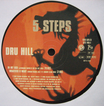Dru Hill : 5 Steps (12", Single)