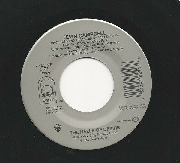 Tevin Campbell : Don't Say Goodbye Girl (7", Single)