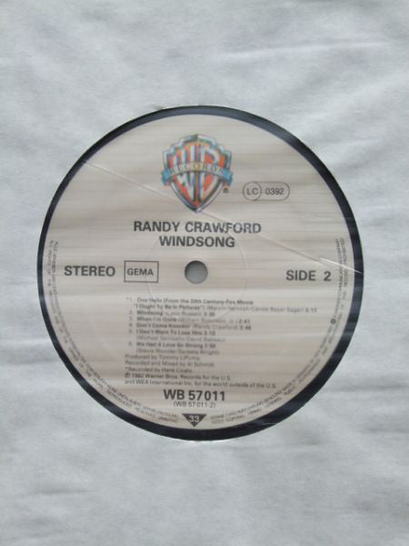 Randy Crawford : Windsong (LP, Album)